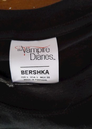 Bershka The Vampire Diaries Siyah - Görsel 3