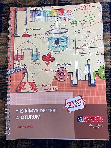YKS KİMYA DEFTERİ PANDÜL YAYINLARI