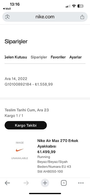 NİKE AİR ÖAX 270 - Görsel 7
