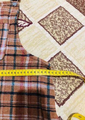 Kahverengi Kareli slopet - Görsel 3