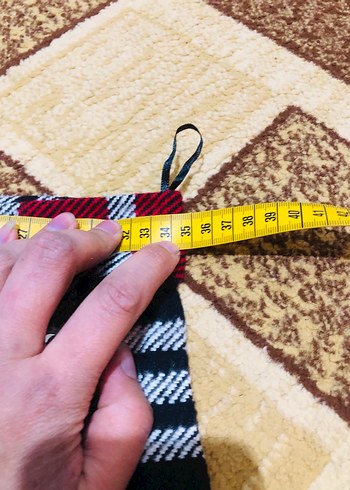 Düğmeli Renkli Mini Etek - Görsel 3