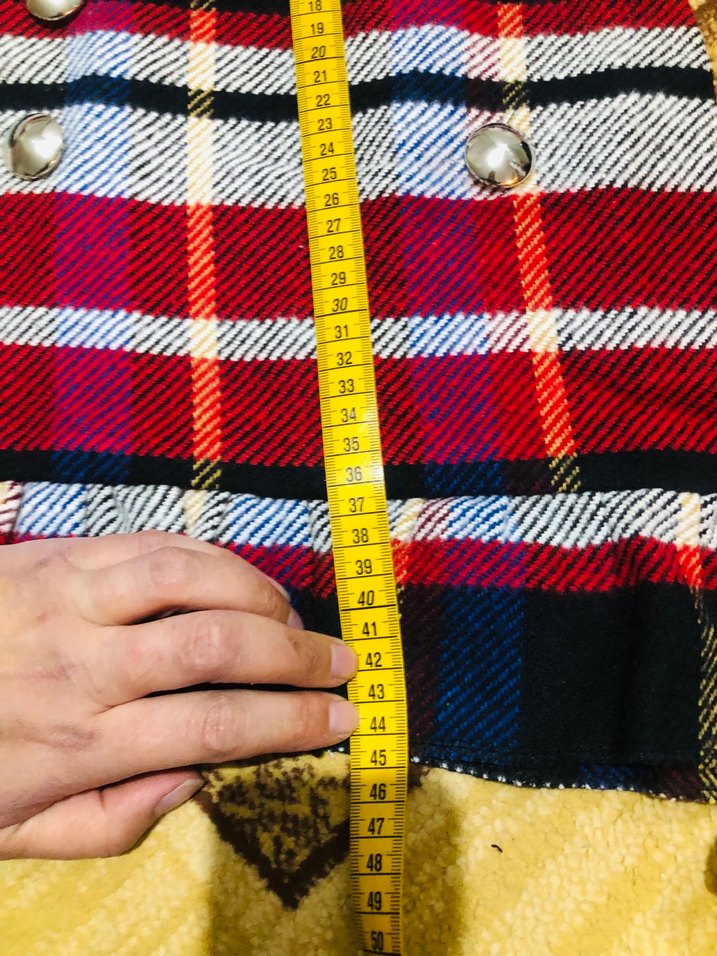 Düğmeli Renkli Mini Etek - Görsel 4