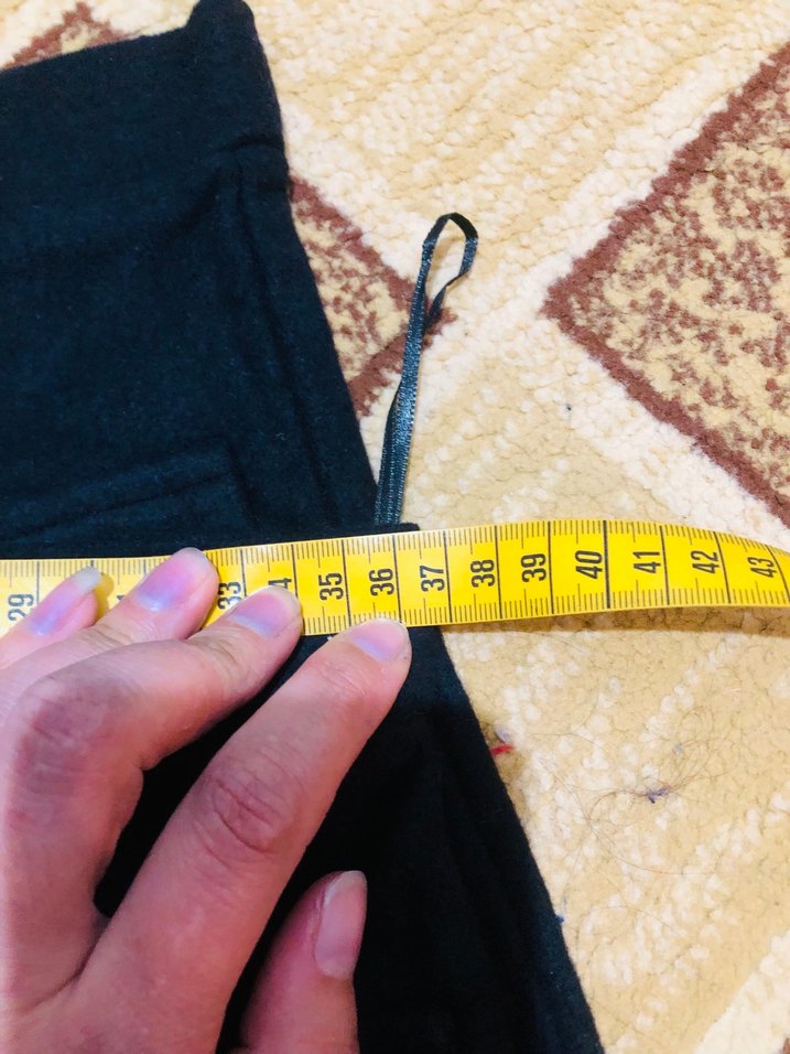 Düğmeli Siyah Süet Mini Etek - Görsel 3