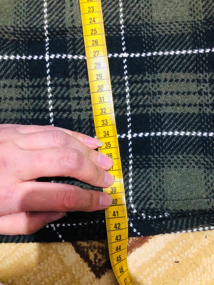 Kadın Ekose Örgü Mini Etek - Görsel 4