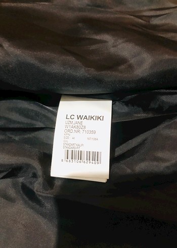 Düğmeli Siyah Deri Kadın Ceket - Görsel 7