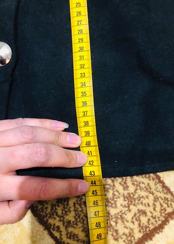 Düğmeli Siyah Süet Mini Etek - Görsel 4