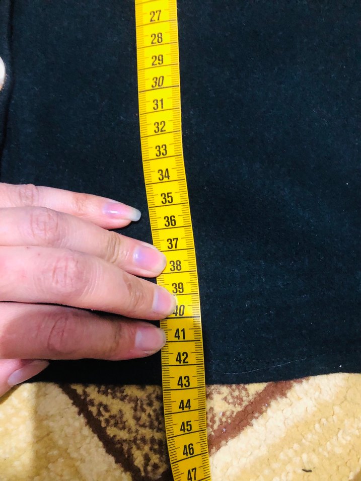 Düğmeli Siyah Mini Süet Etek - Görsel 4