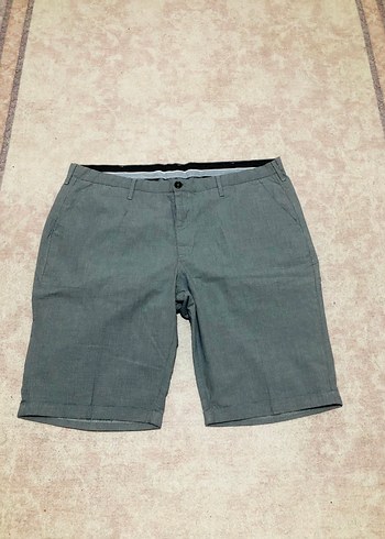 LC Waikiki Gri Erkek Mini Bermuda Şort