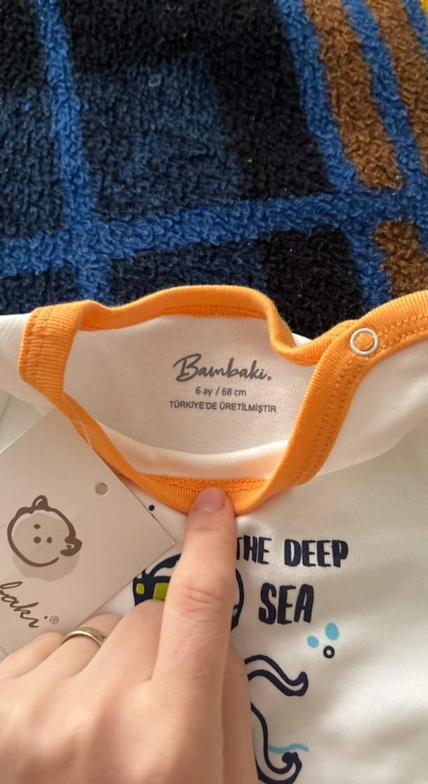 Renkli Baskılı Uzun Kollu Bebek Body - Görsel 3