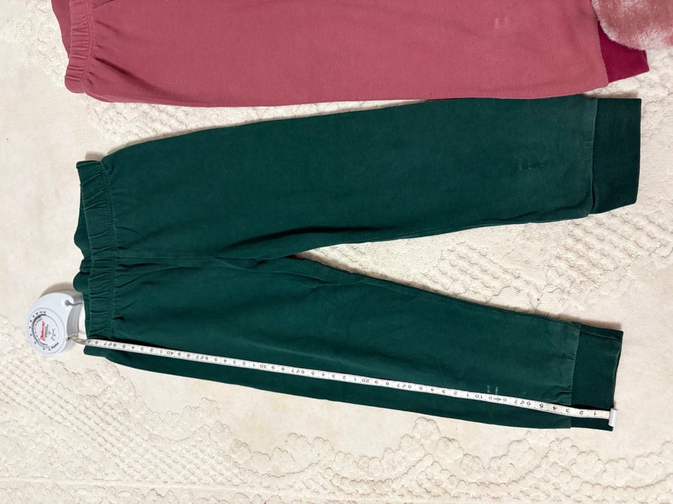 Kız Çocuk Pembe Rahat Kesim Tayt - Görsel 2