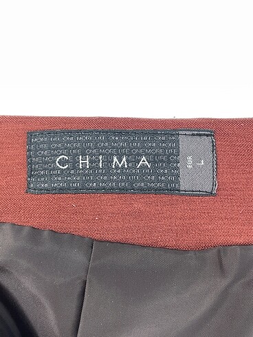 l Beden kahverengi Renk Chima Blazer %70 İndirimli.