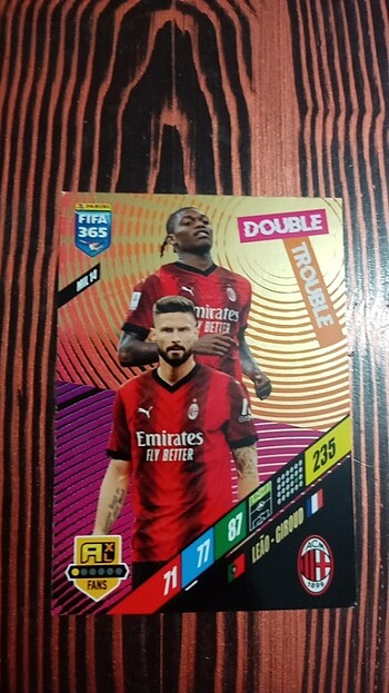 Panini FIFA 365 2024 MILAN Double Trouble Giroud-Leáo