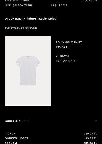 Zara poliamid