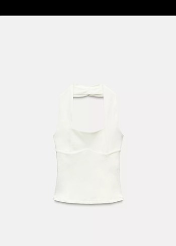Zara halter yaka bluz