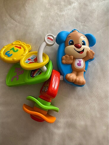 Fisher price sesli muzikli anahtarlar