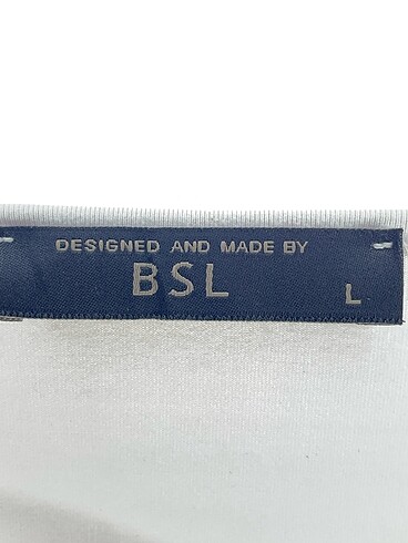 l Beden beyaz Renk BSL FASHION Bluz %70 İndirimli.