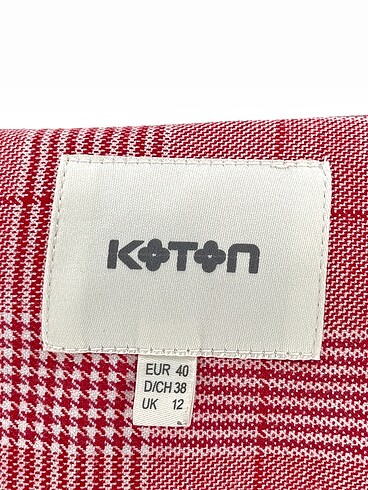40 Beden kırmızı Renk Koton Blazer %70 İndirimli.