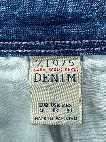 40 Beden mavi Renk Diğer Jean / Kot %70 İndirimli.