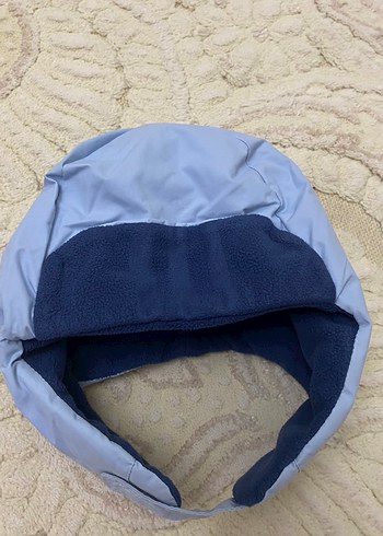 Mavi Peluş Bebek Tulum - Görsel 4