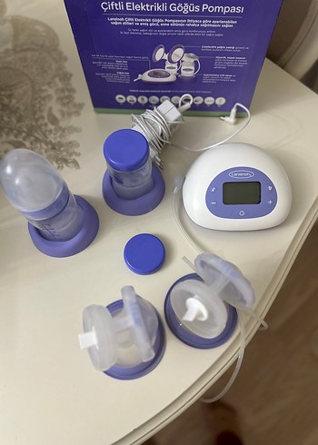  LANSİNOH Çiftli Elektrikli Göğüs Pompası Mor