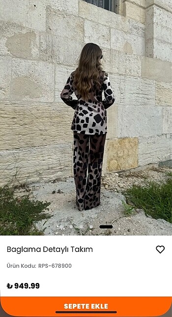 Diğer Leopar desenli takım