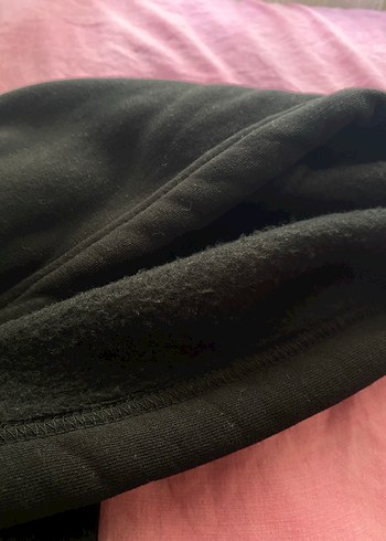 m Beden siyah Renk Siyah Kapüşonlu NYC Baskılı Sweatshirt