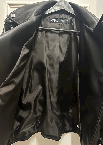 xl Beden siyah Renk Kadın Siyah Deri Biker Ceket