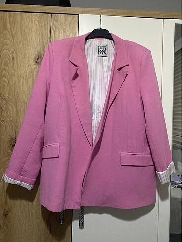 Diğer Pembe blazer ceket