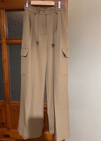 Twist Bej Kadın Normal Kesim Pantolon - Görsel 2