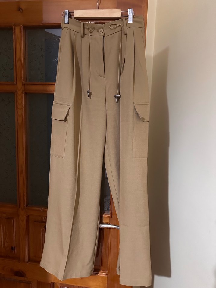 Twist Bej Kadın Normal Kesim Pantolon - Görsel 3