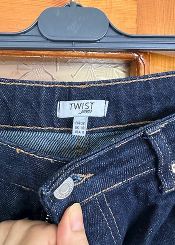 Twist Lacivert Kadın Denim Pantolon - Görsel 4