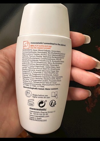 mesoprotech Melan 130 SPF 50+ Pigment Kontrol - Görsel 2