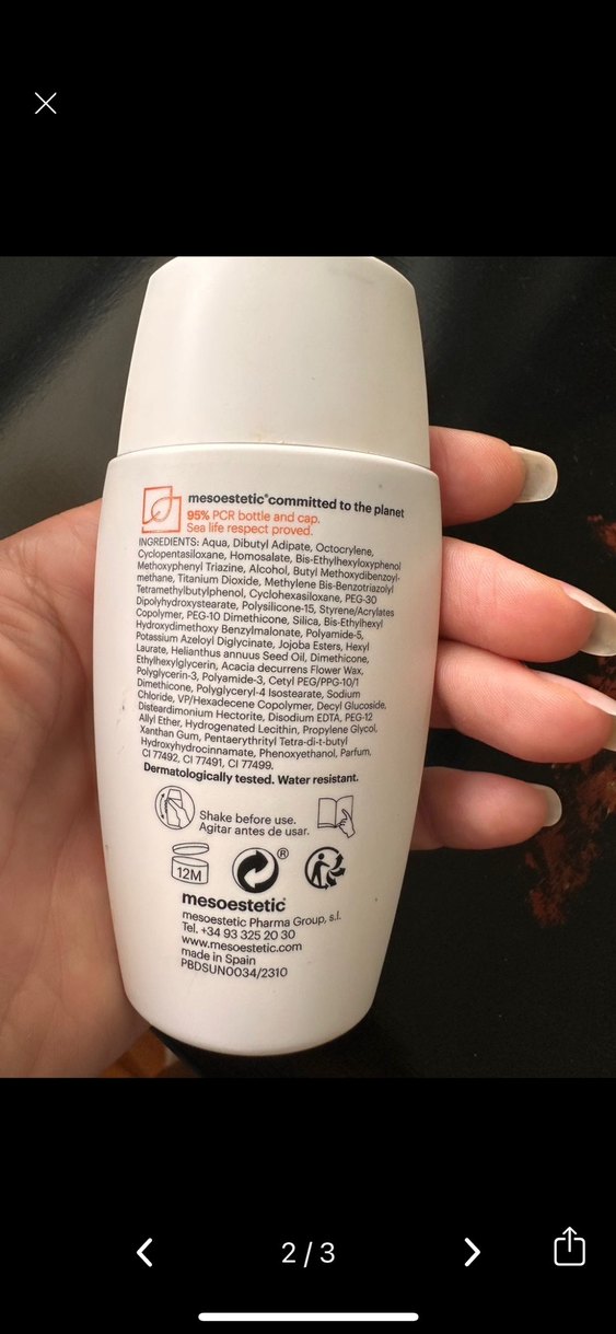 mesoprotech Melan 130 SPF 50+ Pigment Kontrol - Görsel 2