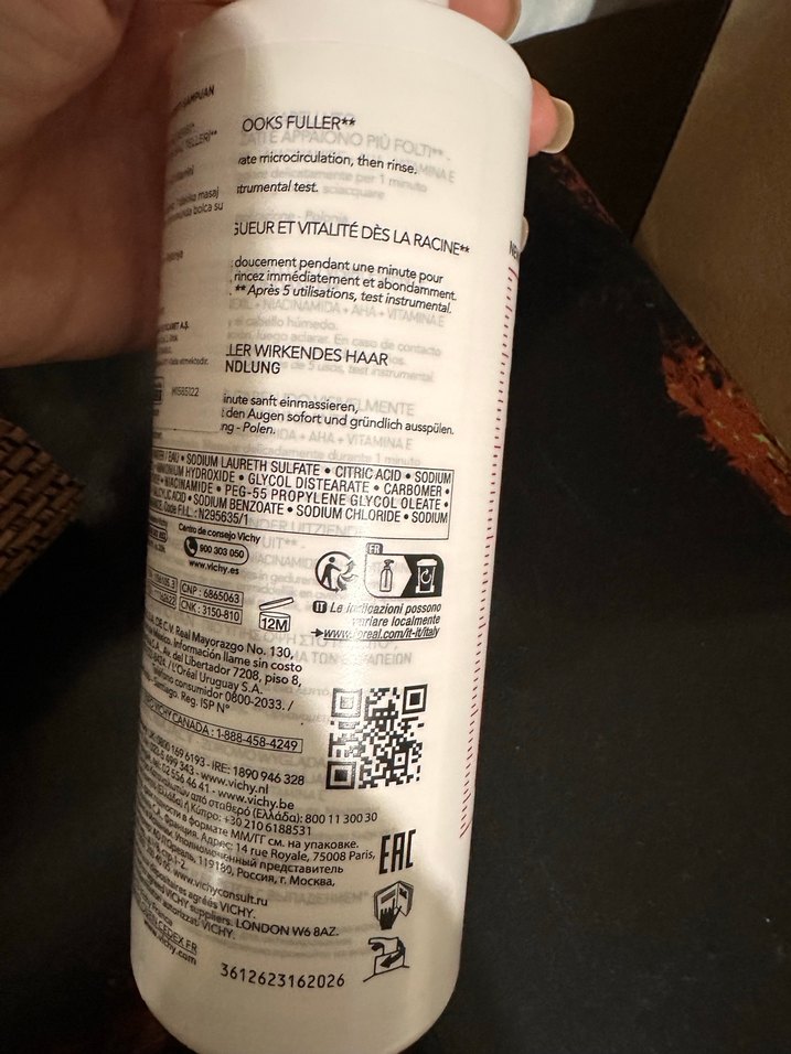 Dercos Energy+ Aminexil Niacinamide Şampuan - Görsel 2