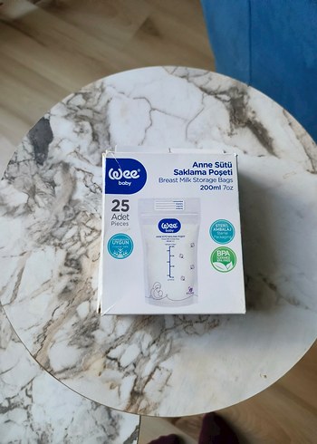 Mavi Bebek Süt Saklama Poşetleri 20li - Görsel 3