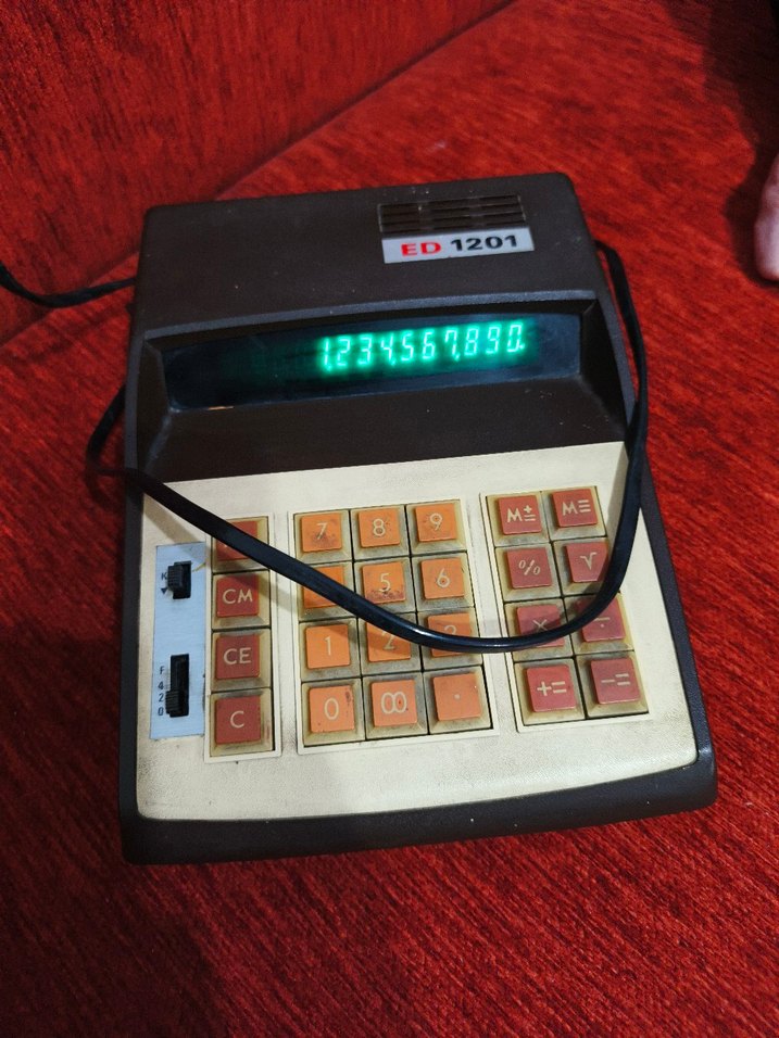 ED1201 Model Dijital Hesap Makinesi - Görsel 2