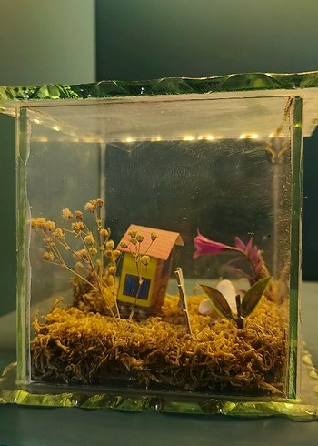 American Vintage Mini Bahce Terrarium