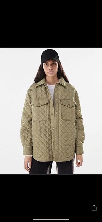Bershka Haki Ceket