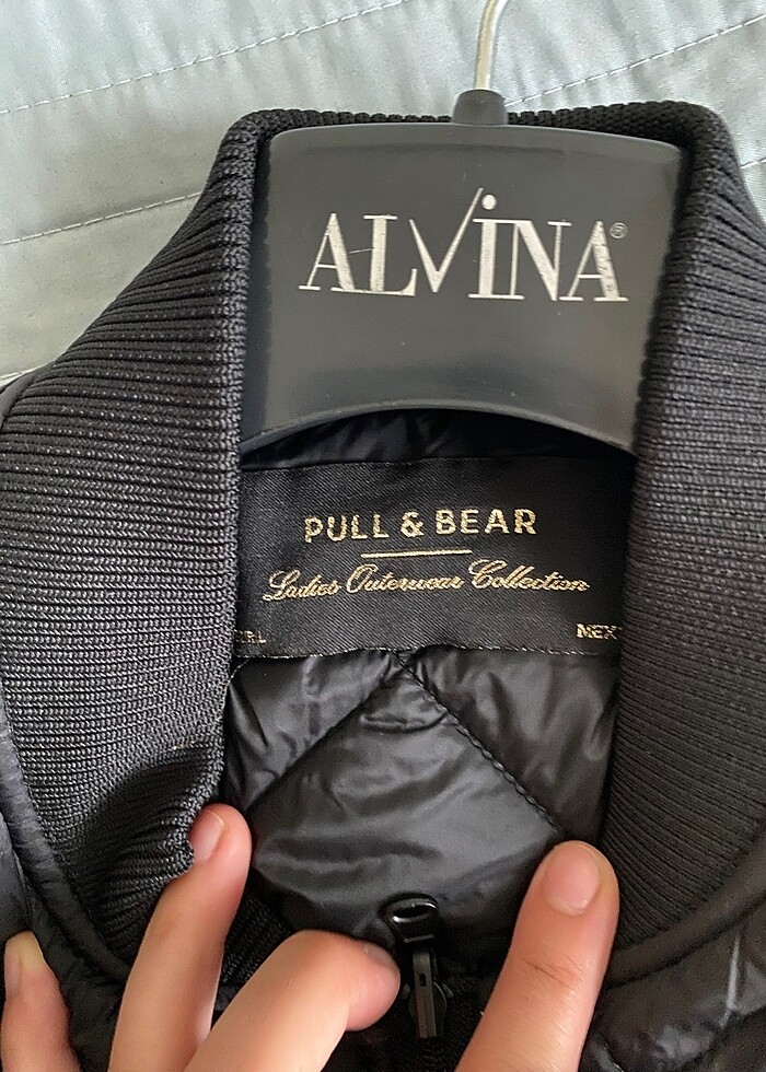 pull and bear şişme ceket - Görsel 2