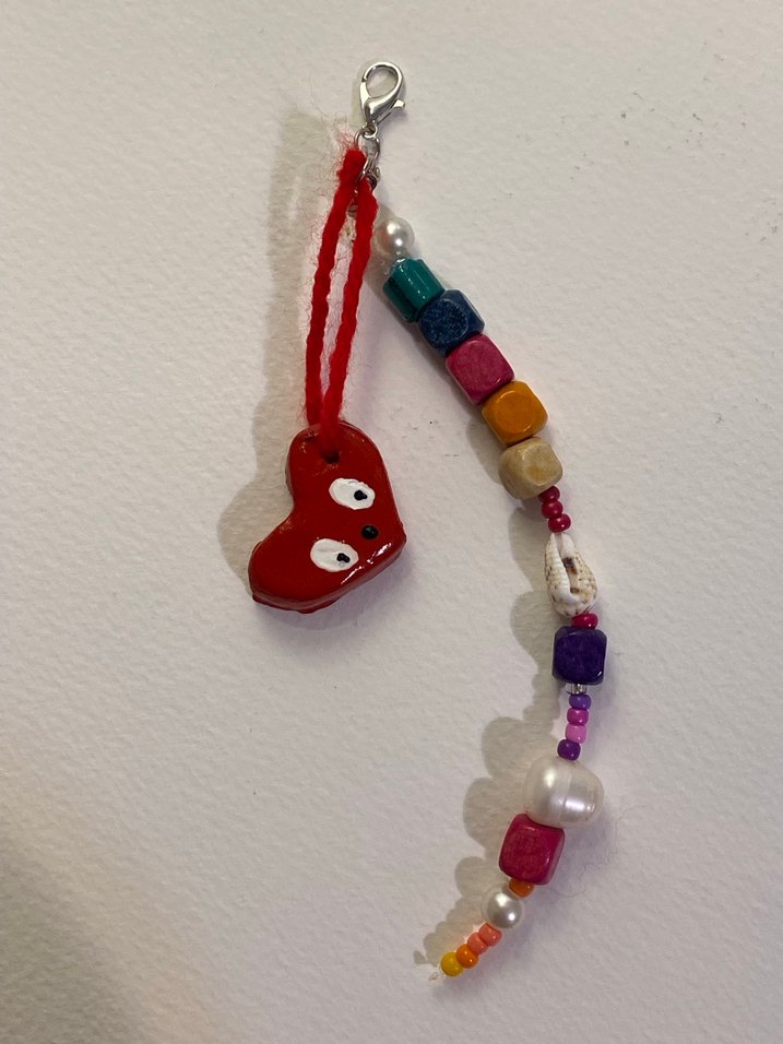 Renkli Boncuklu Bohem Kadın Charm - Görsel 2