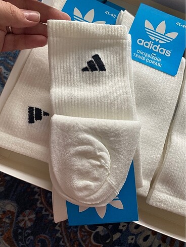 Beden 12 Adet Kutulu Adidas Çorap