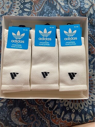 Adidas 12 Adet Kutulu Adidas Çorap