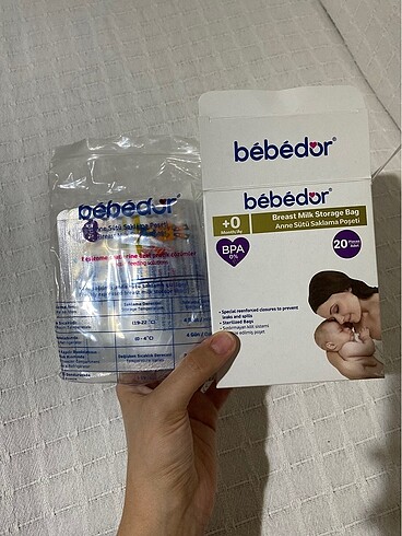 BEBEDOR SÜT SAKLAMA POŞETİ