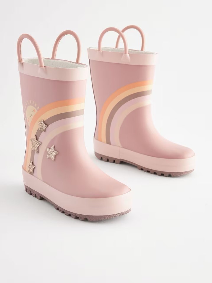 NEXT Kızlar için Pembe Pastel Çizme - Görsel 2