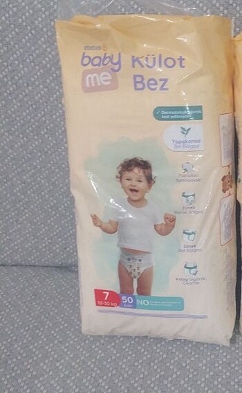 Baby me külot bez 7 numara