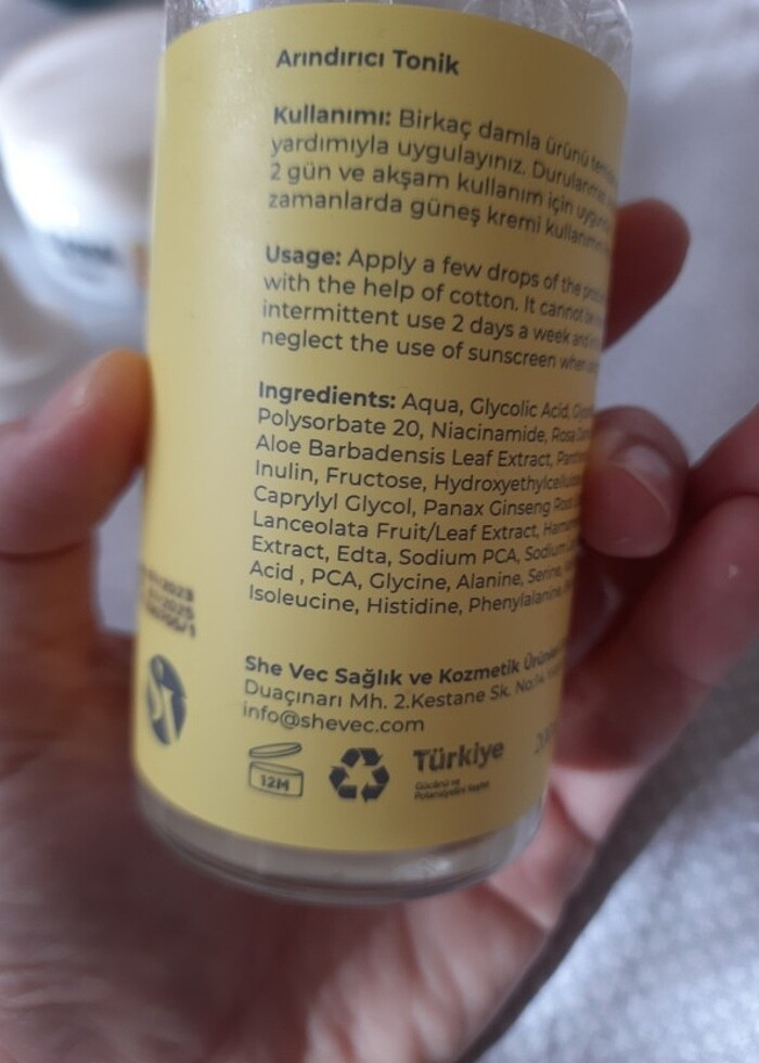 Tonik + kırışıklık karşıtı koruyucusu krem - Görsel 2