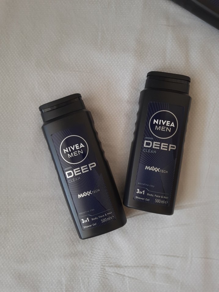 Nivea Men Deep 3'ü 1 Arada Duş Jeli 500 ml - Görsel 2