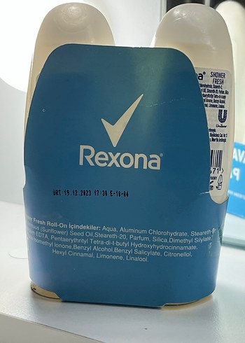 Rexona Kadın Shower Fresh Roll-On 2'li 20 ml - Görsel 2