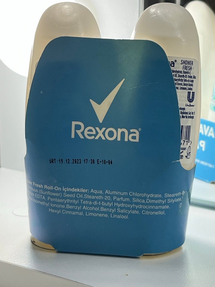 Rexona Kadın Shower Fresh Roll-On 2'li 20 ml - Görsel 2