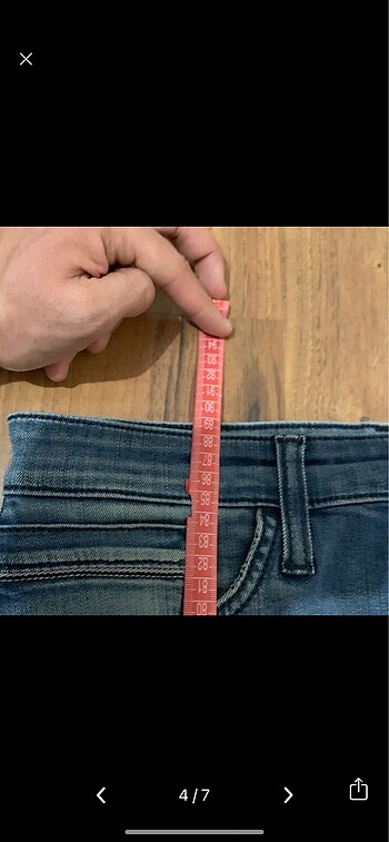 29 Beden mavi Renk KOT PANTOLON